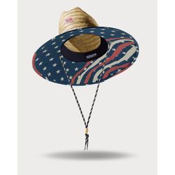 Hemlock Lifeguard Hat Stars & Stripes One Size Fits Most