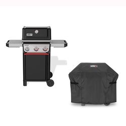 Weber Spirit E-325 LP Grill Bundle: Grill, Cover