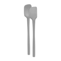 Tovolo FlexCore Oyster Gray Silicone Spatula & Spoonula