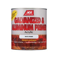 Ace White Acrylic Galvanized & Aluminum Primer 1 qt