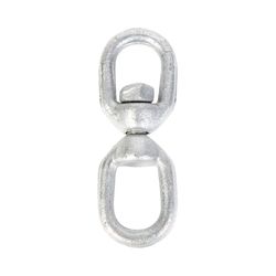 Koch Industries Hot Dipped Galvanized Forged Steel Eye and Eye Swivel 3600 lb
