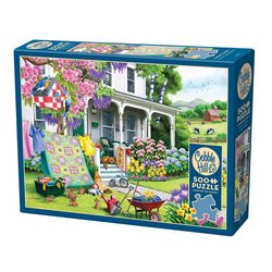 Cobble Hill Spring Cleaning Jigsaw Puzzle 500 pc