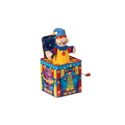 Schylling Silly Circus Jack In The Box Multicolored
