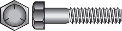 HILLMAN 5/8 in. D X 3-1/2 in. L Heat Treated Zinc Steel Hex Head Cap Screw 25 pk