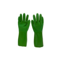 Garden Works XL Cotton/Vinyl Green Gardening Gloves