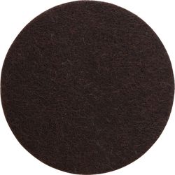 Shepherd Hardware Self-Adhesive Pad 5 mil X 3 in. W X 3 in. L Felt Brown 4 pk