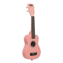 Kala Brand Music Co. Ukadelic Flamingo Soprano Ukulele Plastic/Rose Wood 1 pk