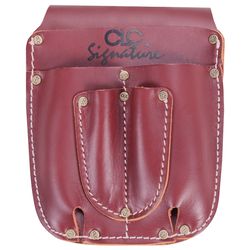 CLC Signature Elite 5 pocket Leather Tool Holder Brown