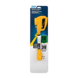 Camco Power Grip 12 in. 30 amps RV Electrical Dogbone Adapter 15-30A 1 pk