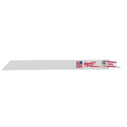 Milwaukee Sawzall 9 in. High Speed Steel Reciprocating Saw Blade 18 TPI 50 pk