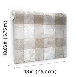RoomMates 18.86 in. L Peel and Stick Wallpaper