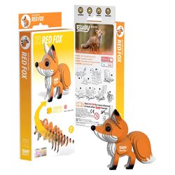 Safari Ltd. Eugy Red Fox 3D Puzzle Multicolored