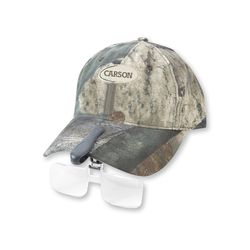 Carson Rectangle 1.75 Times Visor Magnifying Glass