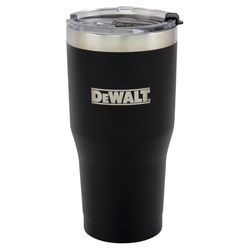 DeWalt 30 oz Black BPA Free Vacuum Insulated Tumbler