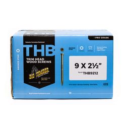 Big Timber No. 9 Sizes X 2-1/2 in. L Star Bronze Deep Wood Screws 2500 pk