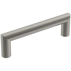 Amerock Contemporary Bar Cabinet Pull 3-3/4 in. Satin Nickel Silver 1 pk