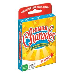 Outset Media Family Charades Card Game