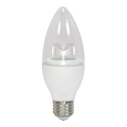 Satco Decorative LED B11 E26 (Medium) LED Bulb Warm White 40 Watt Equivalence 1 pk