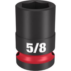 Milwaukee Shockwave 5/8 in. X 1/2 in. drive SAE 6 Point Standard Impact Socket 1 pc