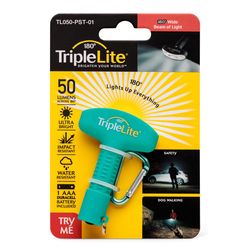 TripleLite 50 lm Teal LED Flashlight AAA Battery