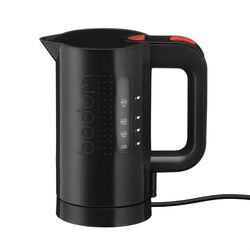 Bodum Bistro Black Stainless Steel 17 oz Electric Tea Kettle