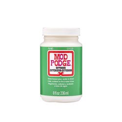 Plaid Mod Podge High Strength Glue White Outdoor Decoupage 8 oz