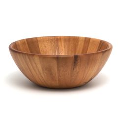 Lipper International 12 oz Acacia Wood Flair Bowl Bowl 1 pk
