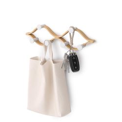 Umbra White Wood Decorative Hooks 1 pk
