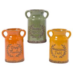 Gerson 8 in. Harvest Vase Fall Decor