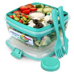 Sistema To Go 37.1 oz Assorted Salad Container 1 pk