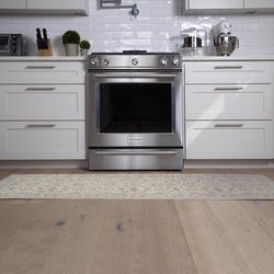 Gel Pro NeverMove 24 in. W X 76 in. L Beige Jordan Oatmeal Polyester Runner Rug