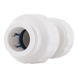 SharkBite Quick Connect Push to Connect 1/2 in. CTS X 3/8 in. D CTS Reducing Union Connector