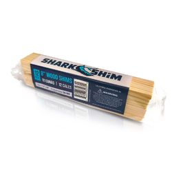 Shark Shim 1.875 in. W X 8 in. L Wood Contractor Grade Shims 12 pk