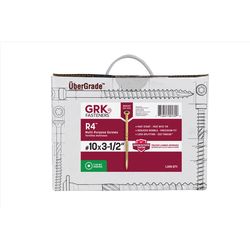GRK Fasteners No. 10 X 3-1/2 in. L Star Climatek W-Cut Multi-Purpose Screws 1200 pk