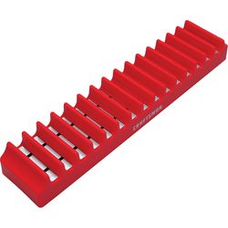 CRAFTSMAN Screwdriver Organizer Plastic/Steel Red
