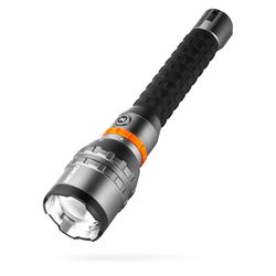 NEBO Davinci 12000 lm Storm Gray LED Rechargeable Rechargeable Flashlight 26650 Battery