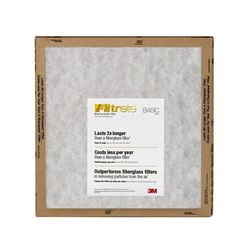Filtrete 20 in. W X 20 in. H X 1 in. Synthetic 2 MERV Flat Panel Filter 2 pk