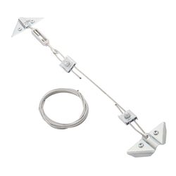 Ace 7.5 in. L Silver Steel Anti-Sag Gate Kit 1 pk