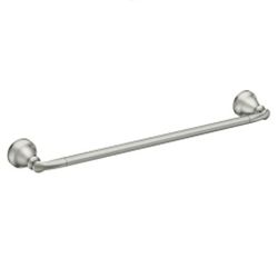 Moen Hilliard Brushed Nickel Towel Bar 18 in. L Metal