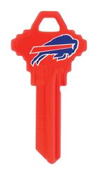 HILLMAN NFL Buffalo Bills House/Office Key Blank 68 Single For Schlage Locks Red