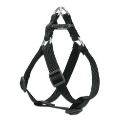 Lupine Pet Black Solid Nylon Dog Step-In Harness Medium