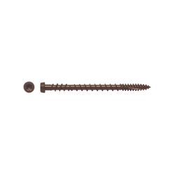 Big Timber No. 10 Sizes X 2-3/4 in. L Mocha Star Trim Head Composite Deck Screws 5 lb 350 pk