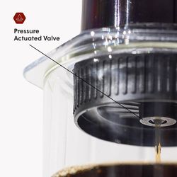 AeroPress 1 cups Black Round Filter Cap 1 pk