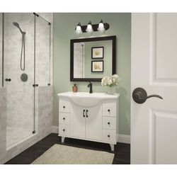 Schlage Accent Aged Bronze Privacy Lever
