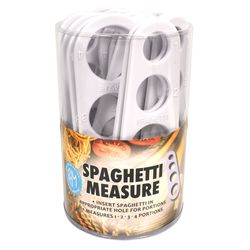 R&M International Corp White Plastic Spaghetti Measure