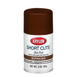 Krylon Short Cuts Gloss Espresso Spray Paint 3 oz