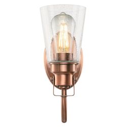 Westinghouse Ashton 1-Light Washed Copper Wall Sconce