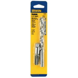 Irwin Hanson 1/4 in. Drill and Tap Bit