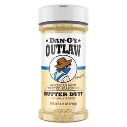 Dan-O's Outlaw Butter Dust BBQ Seasoning 6.9 oz