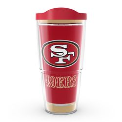 Tervis NFL 24 oz San Francisco 49ers Multicolored BPA Free Tumbler with Lid